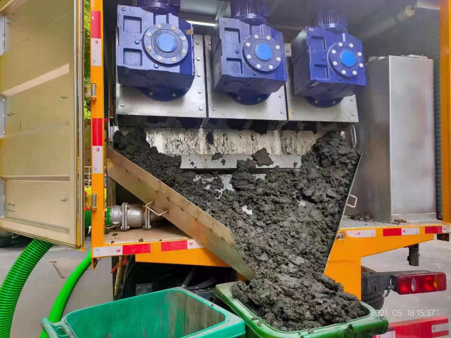 崇左化粪池清掏城市维护站-泥浆净化干湿分离处理